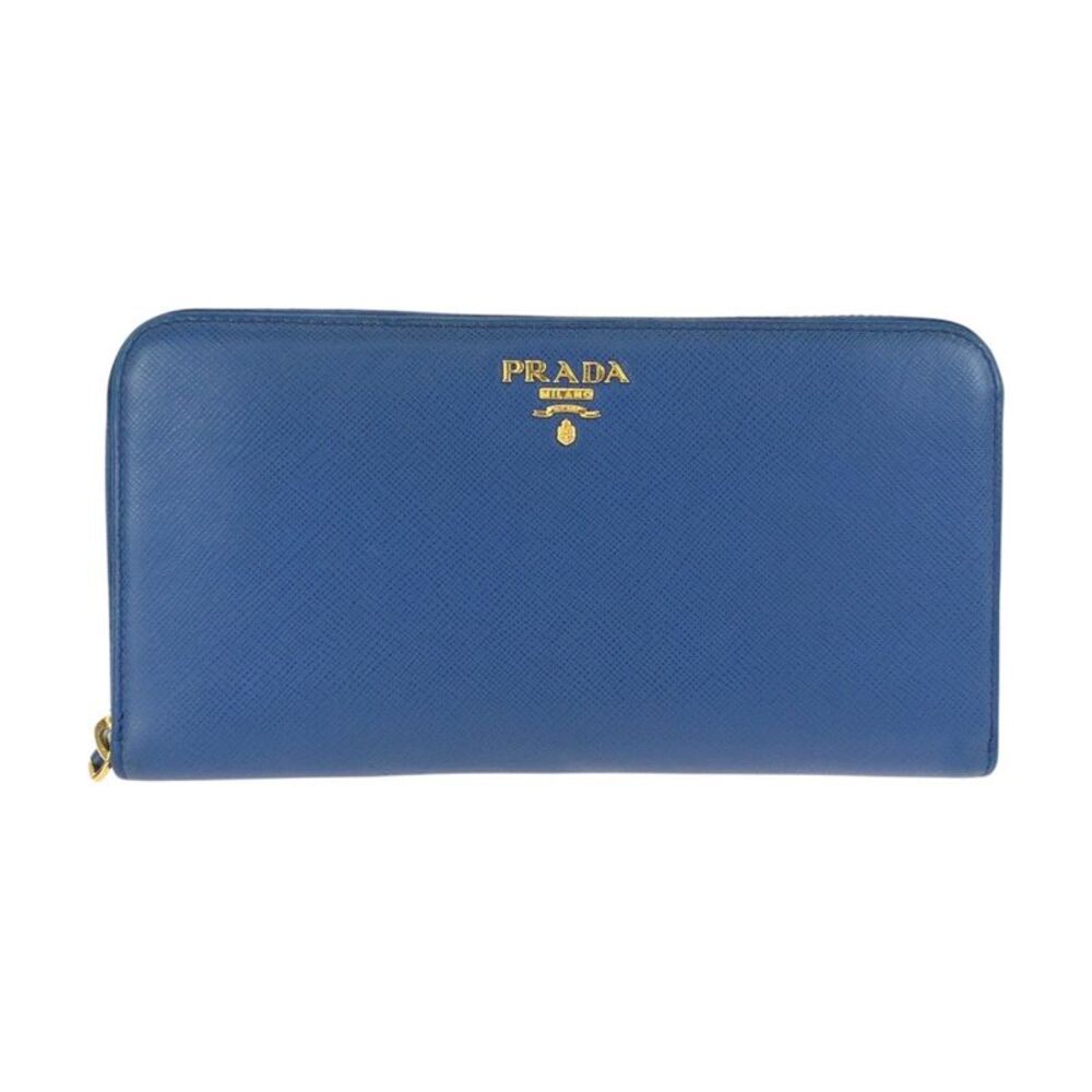 Prada Saffiano Leather Long Wallet